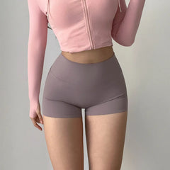 GymHUB High-Waist Hip-Lift Yoga Shorts