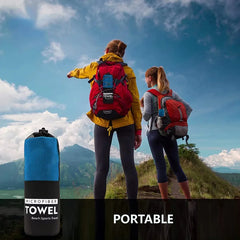 Quick-Dry Sports Towel 40x80CM – Camping, Gym, Yoga & Outdoor Fitness Towel