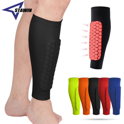 Soccer Shin Guard with Calf Sleeve – Youth & Adult Protective Pads