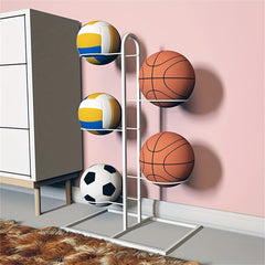 Indoor Children’s Sports Ball Storage Rack