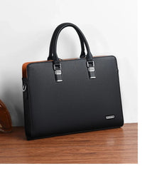 MOTAORA Genuine Leather Laptop Briefcase (14–15.6")