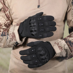 Touch Screen Tactical Gloves – Anti-Skid Outdoor Combat & Cycling Gear for Men
