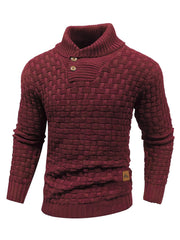 Men’s Winter Knitted Crew Neck Pullover