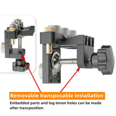 3-in-1 Precision Doweling Jig – Wood Hole Drilling Guide