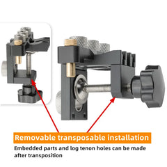 3-in-1 Precision Doweling Jig – Wood Hole Drilling Guide