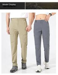 Unisex Quick-Dry Outdoor Hiking Pants – Waterproof & Breathable
