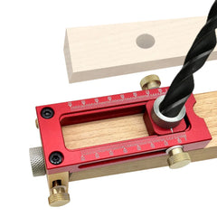 2-in-1 Doweling Jig & Drill Guide – Woodworking Hole Punch Locator