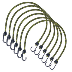 6pcs Elastic Bungee Cord Set – High-Elasticity Tie Down Straps for Camping, Bikes & Cars