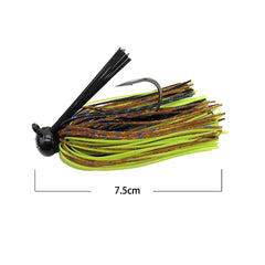 Mycena Football Jig Spinner & Chatter Bait – 12g/16g Weedless Bass Fishing Lure