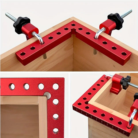 Right-Angle 90° Fixing Clip – L-Shaped Woodworking Positioning Clamp