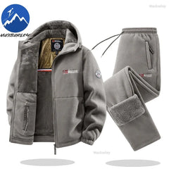 Men’s Maxbarley Retro Fleece Winter Tracksuit Set