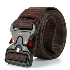 Unisex Tactical Nylon Belt with Quick Release Buckle