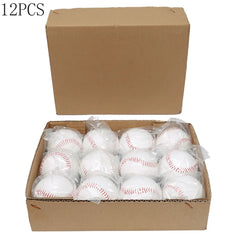 12PCS Baseball/Softball Training Balls – 9" Outdoor Practice Set