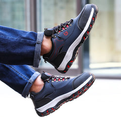 Men’s Steel Toe Safety Shoes – Puncture-Proof, Anti-Smash Work Sneakers