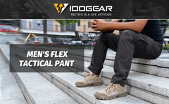 IDOGEAR BSR Men’s Flex Tactical Pants – Lightweight Stretch Cargo Trousers 3213