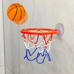 Kids Mini Basketball Hoop – Suction Cup Wall-Mounted Indoor Game Set