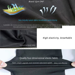 Men’s Quick-Dry Compression T-Shirt – Short Sleeve Elastic Sports Top S-3XL