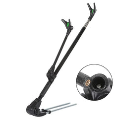 Stainless Steel Telescopic Fishing Rod Holder – Dual-Purpose Bracket (1.7M/2.1M/2.4M)
