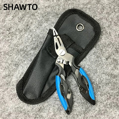 Shawto Aluminum Alloy Fishing Gripper – Professional Lip Grabber & Fish Control Pliers Tool