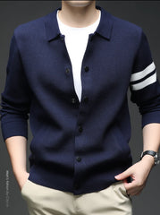 Men’s Knitted Cardigan Sweater Jacket