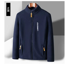 Men’s Winter Fleece Jacket – Thick Warm Windproof Outdoor Coat