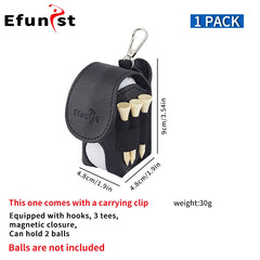 Efunist Magnetic Golf Waist Bag – Ball & Tee Holder