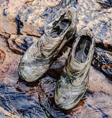 Men’s Camouflage Waterproof Fleece-Lined Rain Boots – Warm Garden Gumboots 2025