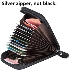 Women’s Zippered Card Holder Wallet