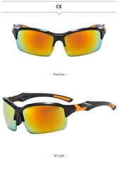 Lunettes de Soleil Homme – Polarized Sports Cycling Sunglasses for Outdoor Use