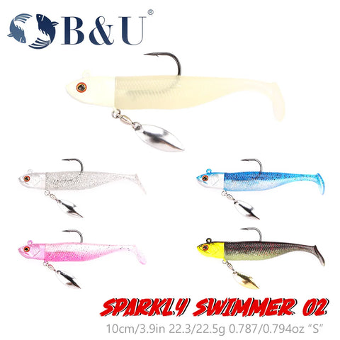 B&U Soft Fishing Lure Set