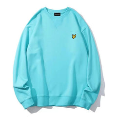 2025 LYLE Cotton O-Neck Sports Hoodie – Eagle Logo Unisex Casual Sweatshirt