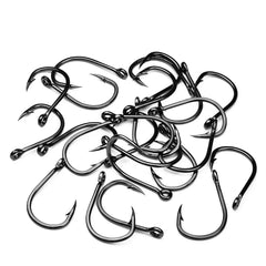 10Pcs High Carbon Steel Barbed Fishhooks