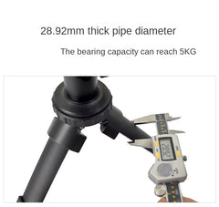 Aluminum Adjustable Rifle Rest Tripod – 360° Rotating V-Yoke Shooting Stand