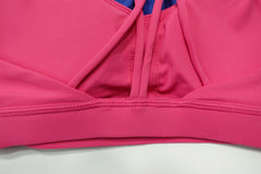 Women’s Sports Bra – Shockproof, Soft, Solid Color