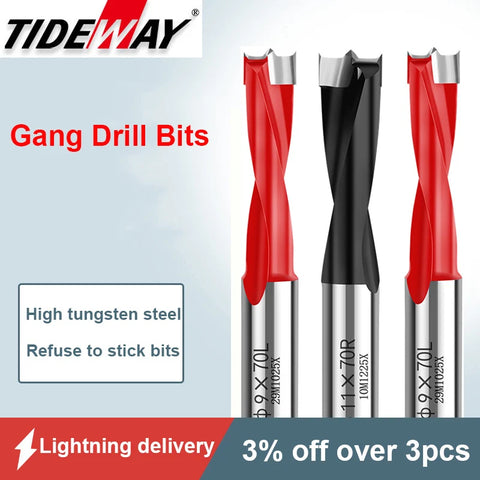 Tideway Forstner Gang Drill Bit – 70mm Alloy Hole Opener