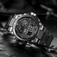 Black Sports Watch – Kids, Students & Men