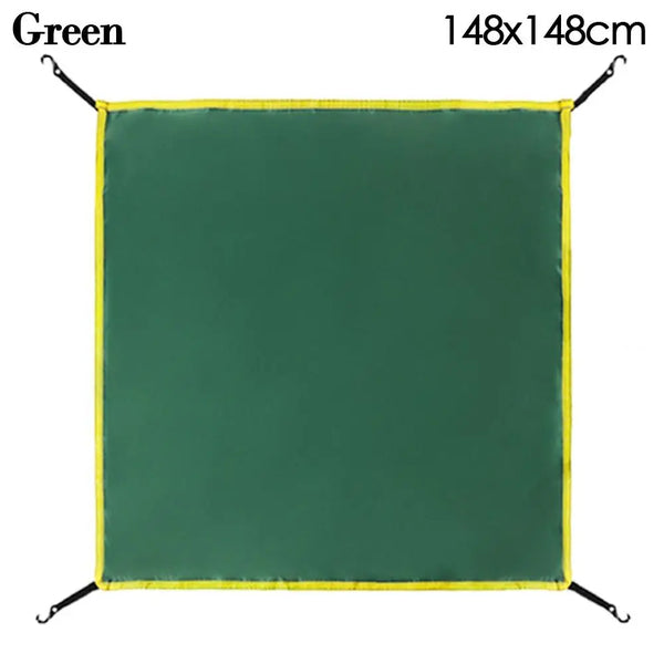 Lightweight 3–4 Person Camping Tarp – Rainproof Hammock Fly & Sun Shelter Tent Cover