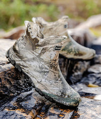 Men’s Camouflage Waterproof Fleece-Lined Rain Boots – Warm Garden Gumboots 2025