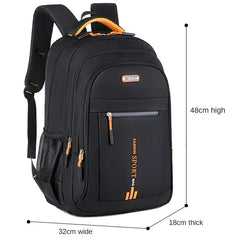 Men’s Waterproof Oxford Business Backpack – Laptop & Travel Bag