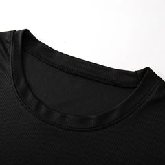 Men’s Ice Silk Quick-Dry T-Shirt – Summer Breathable Outdoor Running Top