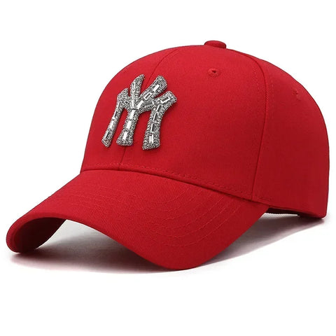 Women’s Rhinestone Baseball Cap – Fashion Casual Sunshade Hat