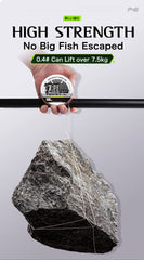 ZUKIBO Laser Nano Braid Fishing Line – Super Soft, Durable, Low-Memory PE Line