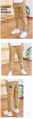 Boys Cotton Sports Pants – Casual Spring & Autumn Trousers (3–13 Years)