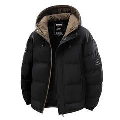 Men’s Winter Windproof Thick Hooded Parka