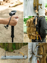 Outdoor Backpack Elastic Rope Buckle – Hiking Pole Fixing Strap & Camping Tie Cord