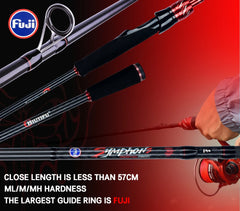 BIUTIFU Traveller Carbon Fishing Rod – Spinning/Casting Fuji Lure Rod 1.8–3.0m