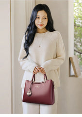 Kangaroo Women’s Large Capacity PU Shoulder Bag