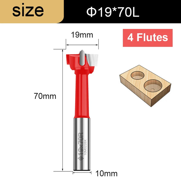 Tideway Forstner Gang Drill Bit – 70mm Alloy Hole Opener