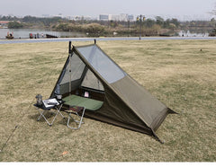 Airy Mesh Ultralight 1-Person Tent – Quick Setup Mosquito-Proof Camping Shelter