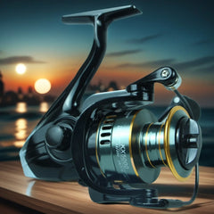 Professional Ultralight Spinning Reel 1000–7000 – 5.2:1 Gear Ratio CNC Metal Spool